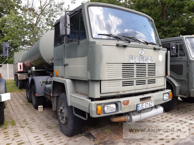 Cysterna paliwowa naczepa dystrybutor CND-21 (komplet składający się z ciągnika 3-osiowego JELCZ 642 oraz cysterny na naczepie 2-osiowej o poj. 21 000 l) 